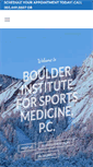 Mobile Screenshot of boulderinstitute.com